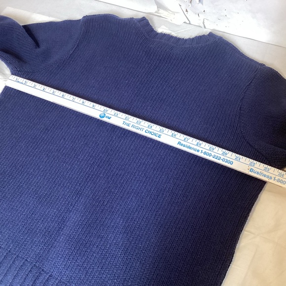 Vintage 90’s American Flag Men’s Sweater Size XL Coldwater Creek - Picture 9 of 11